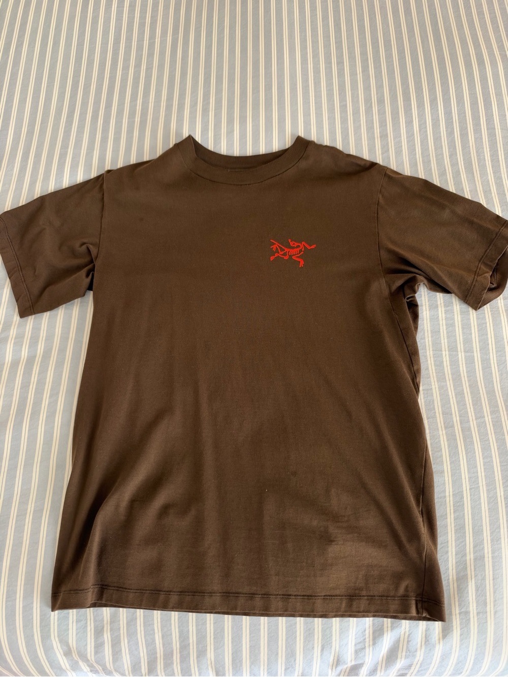 ArcβTeryx Menβs T Shirt in Brown Size S
